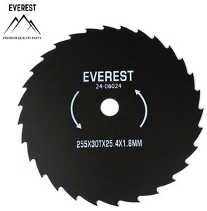 ŘEZACÍ KOTOUČ UNIVERZÁLNÍ 30 ZUBY PRŮMĚR OTVORU 25,4mm ŠÍŘKA 255mm TLOUŠŤKA 1,8mm EVEREST