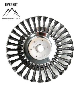 Ocelový kartáč na plevel 20cm EVEREST