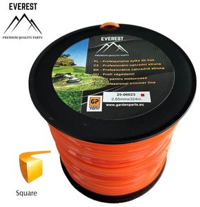 Náhradní struna - čtvercová 2,65mm 324M EVEREST