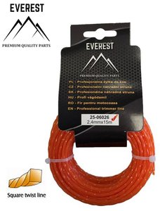 Náhradní struna TWIST 2,4mm 15M EVEREST