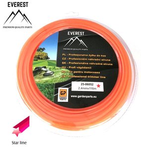 Náhradní struna - hvězda 2,4mm 116M EVEREST