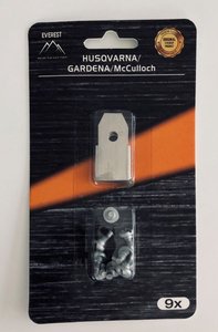 NŮŽ ROBOTICKÝCH SEKAČEK HUSQVARNA GARDENA 35mm - SADA 9 ks EVEREST