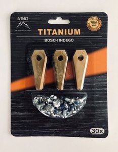 NŮŽ ROBOTICKÝCH SEKAČEK BOSCH TYTAN - SADA 30 ks EVEREST