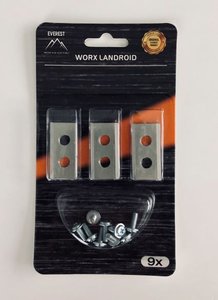 NŮŽ ROBOTICKÝCH SEKAČEK WORX NAC - SADA 9 ks EVEREST