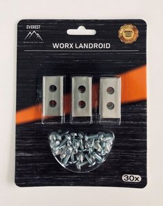 NŮŽ ROBOTICKÝCH SEKAČEK WORX NAC - SADA 30 ks EVEREST