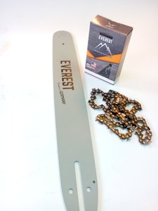 Lišta na pilu 35cm a 1 ks pilový řetěz  3/8 (1,3 mm) 50 článků