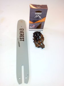 Lišta na pilu Stihl 40 cm a 1 ks pilový řetěz  3/8 (1,3mm) 55 článků