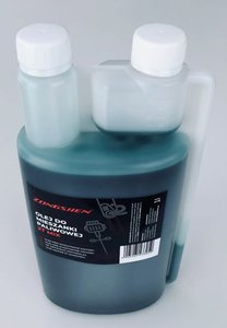 Motorový olej Zongshen 1 L zelený  pro motorové pily křovinořezy a jiné 2 taktní motory