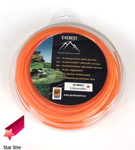 Struna žací 2,65 mm x 95 m hvězda