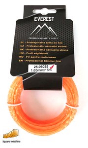 Žací struna Twist 1,65 mm x 15 M
