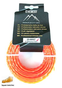 Žací struna Twist 2,65 mm x 15 M